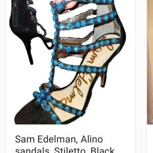 Strappy Turquois Sam Edleman Alino Stiletto